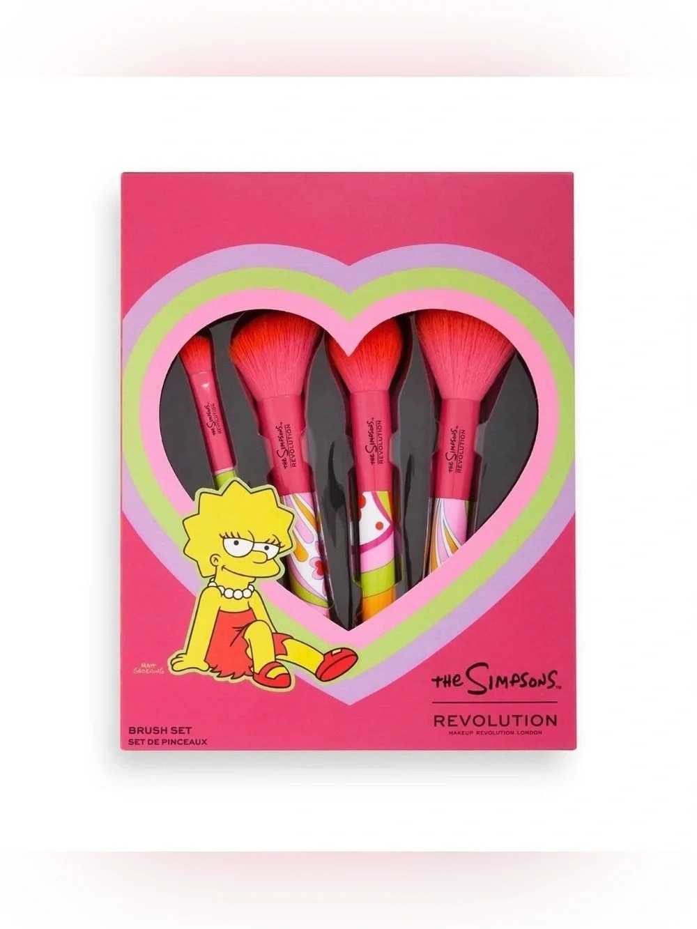 Makeup Revolution The Simpsons Summer Of Love Brush Set